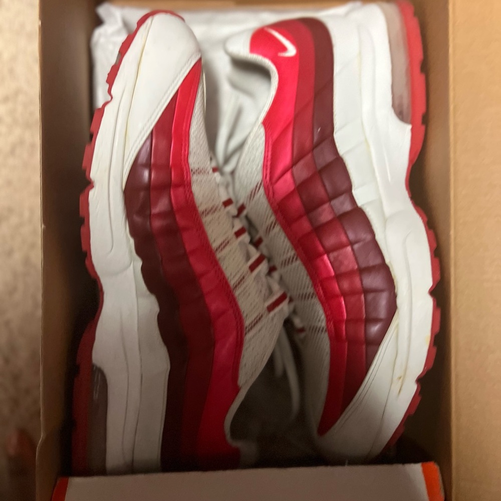 Nike Red and White Women's Shoes